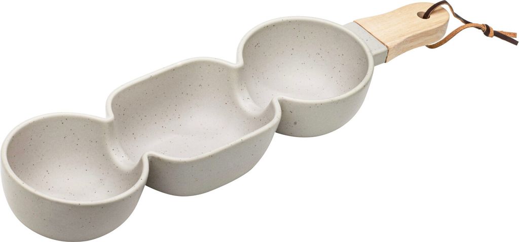 ladelle ELEMENTS Servier-Stick taupe 3tlg