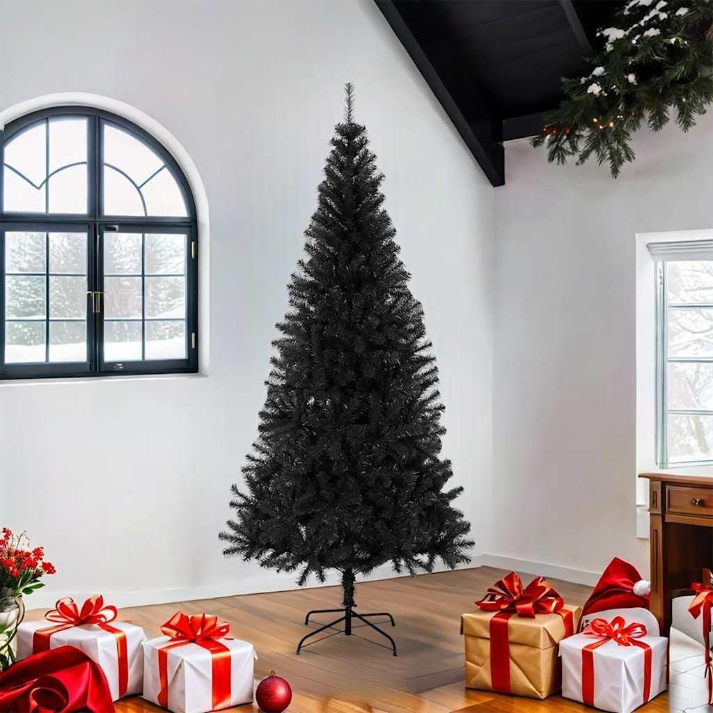 Albero di Natale artificiale con supporto nero 180 cm in Immagine del prodotto 
