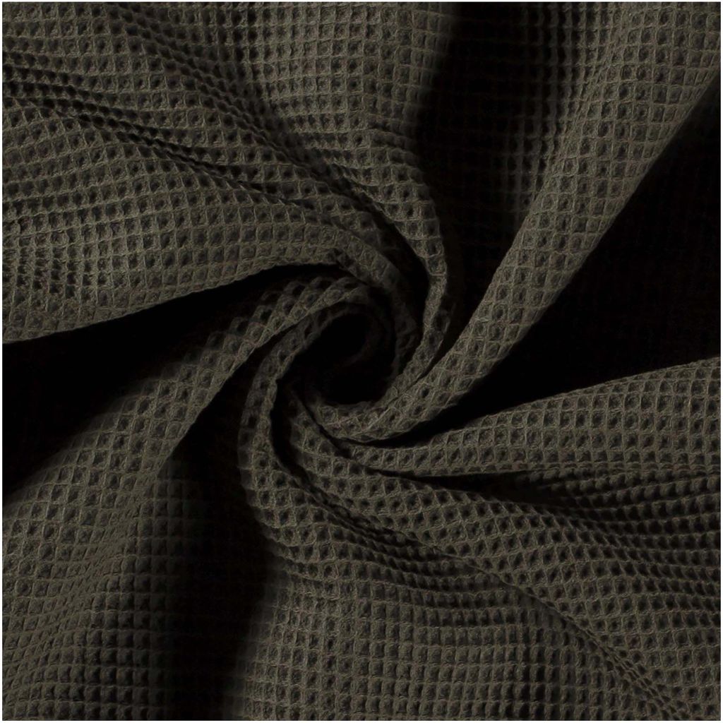 Waffelpiqué Stoff Meterware 100% Baumwolle 150cm Waffelfrottier Farbwahl ab 50cm