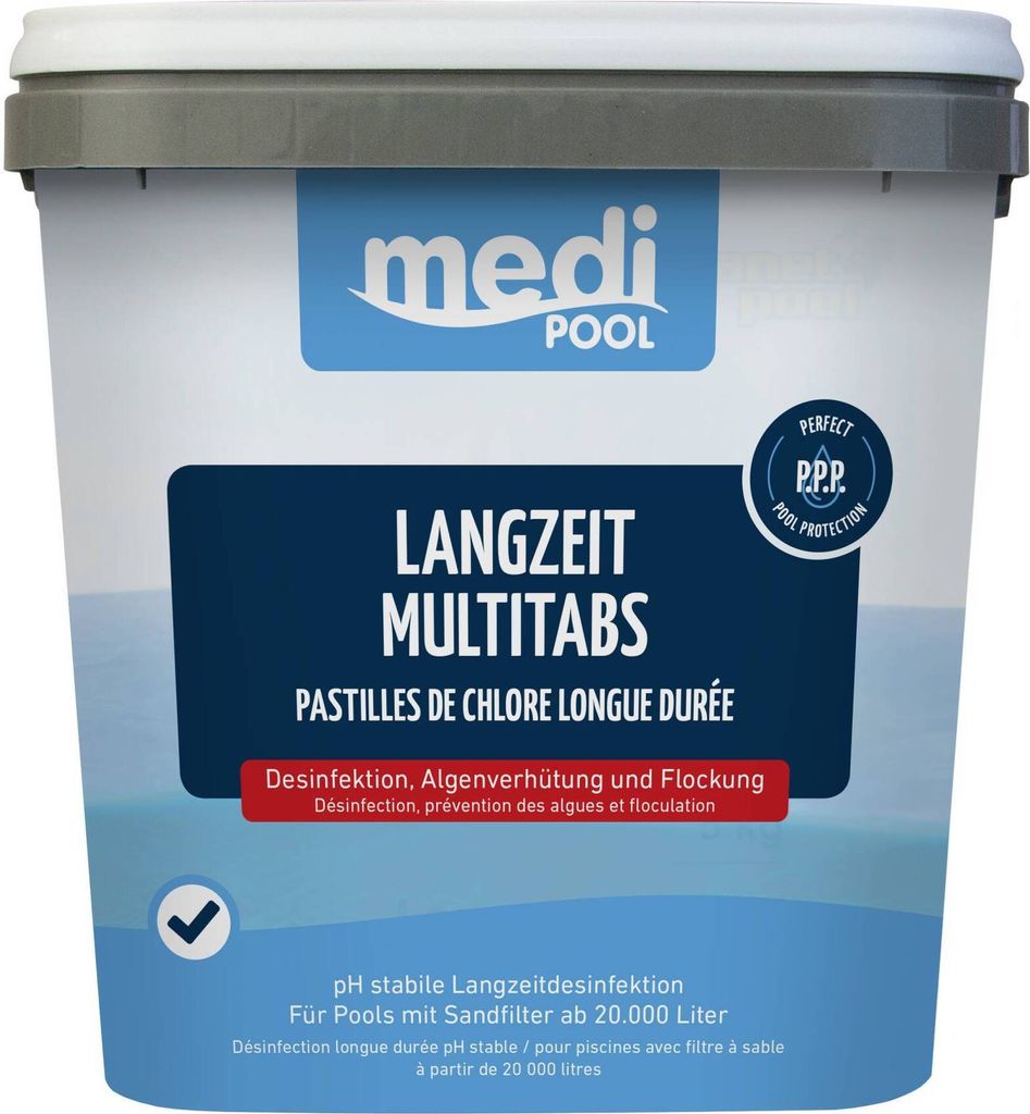 mediPool - Langzeit - Multi Tabs 200 g 5,0 kg Produktbild 