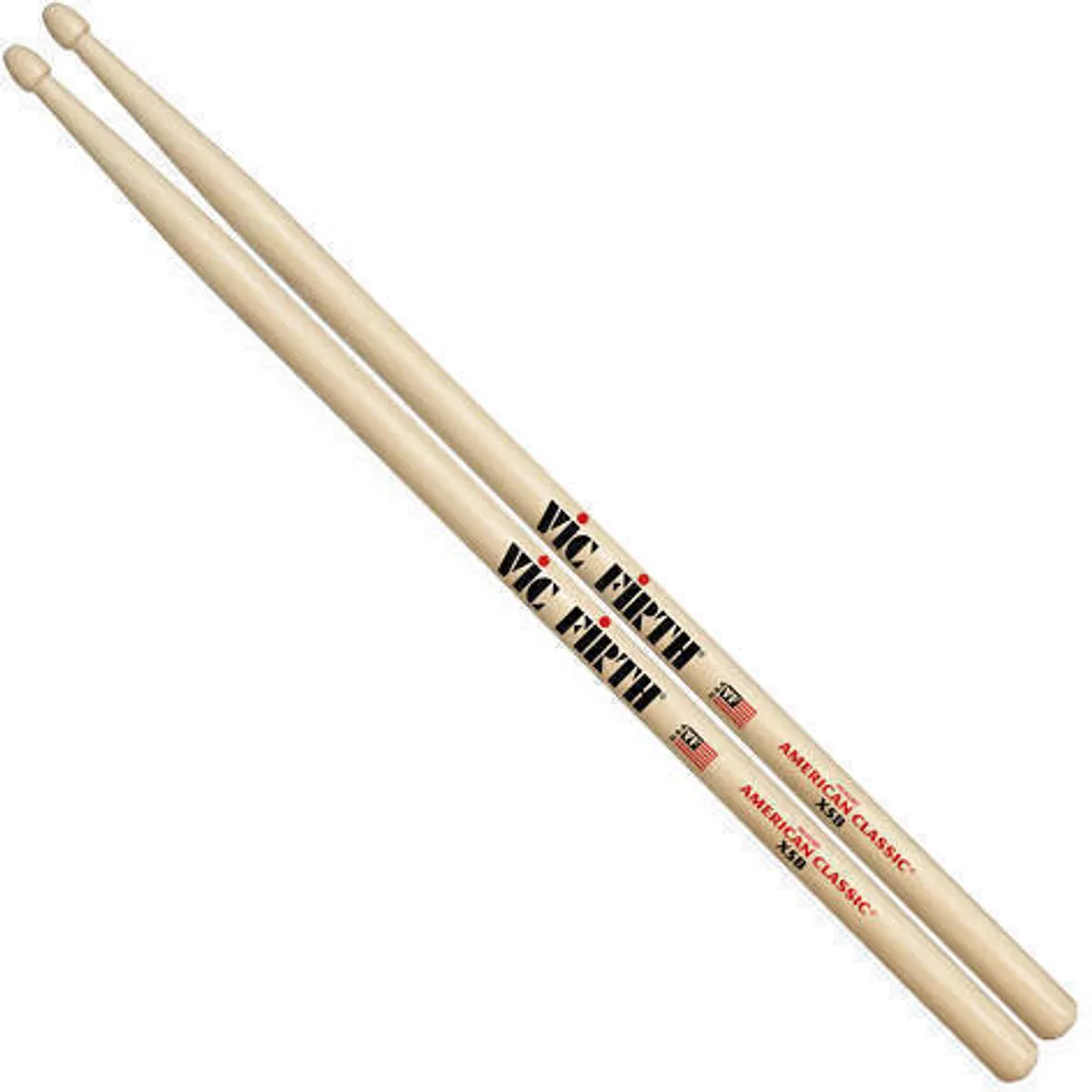 Vic Firth X5B American Classic Extreme 5B Baguettes de Batterie Bois