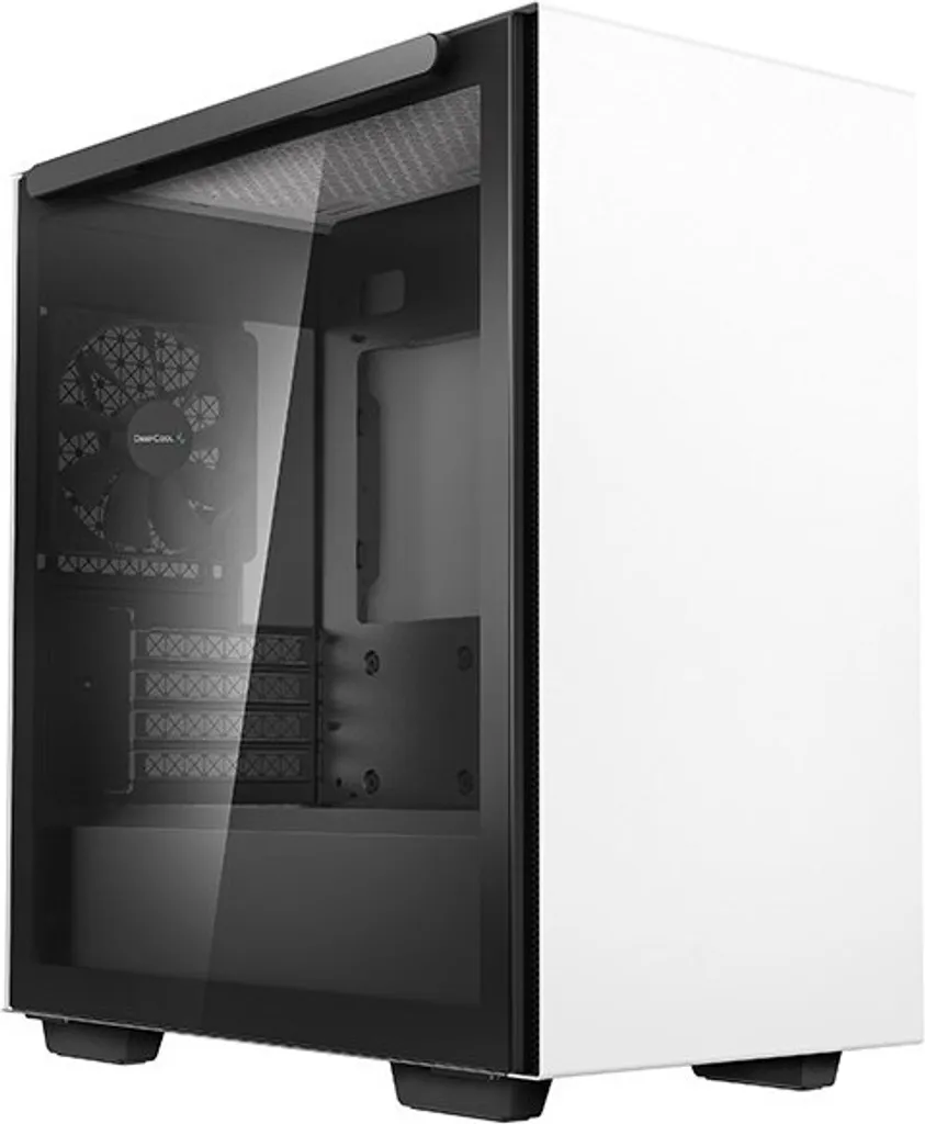 DeepCool MACUBE 110 WH Case PC Bianco Micro-ATX | Vetro Magnetico