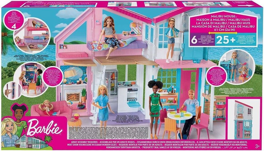 Barbie FXG57, 3 rok / roky, Barbie, Vyžadovaná montáž Obrázok produktu 