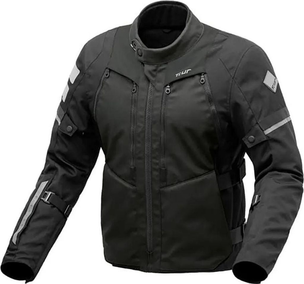 T.UR Nevada Hydroscud Black 2-Lagen Jacke genehmigt größe XXXXL