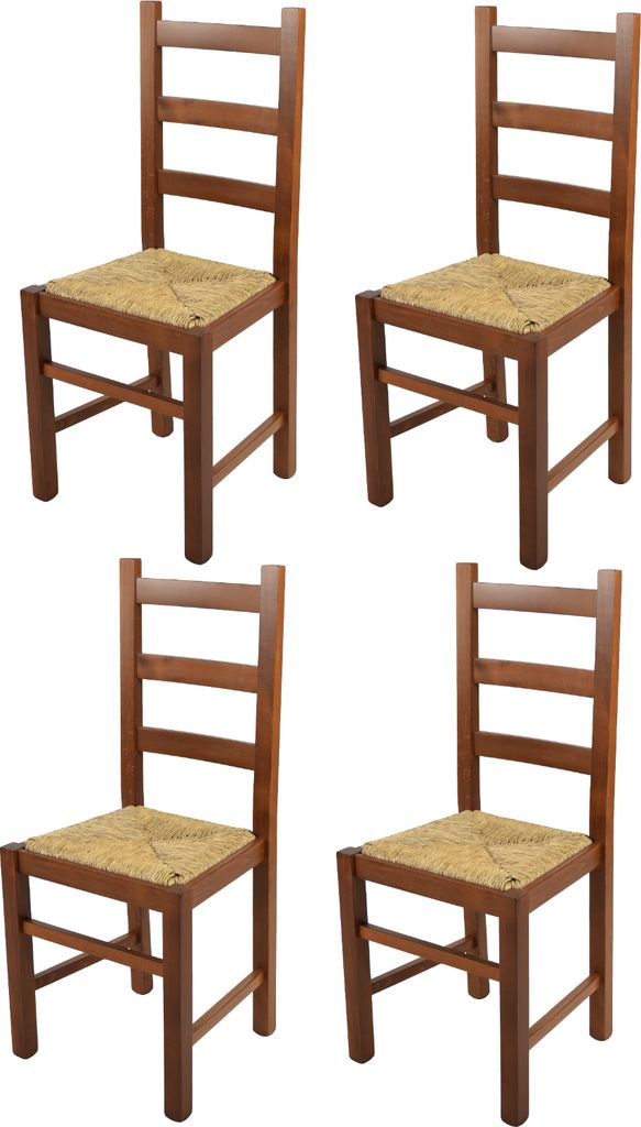 t m c s Tommychairs - Set de 4 chaises RUSTICA pour la Image du produit 