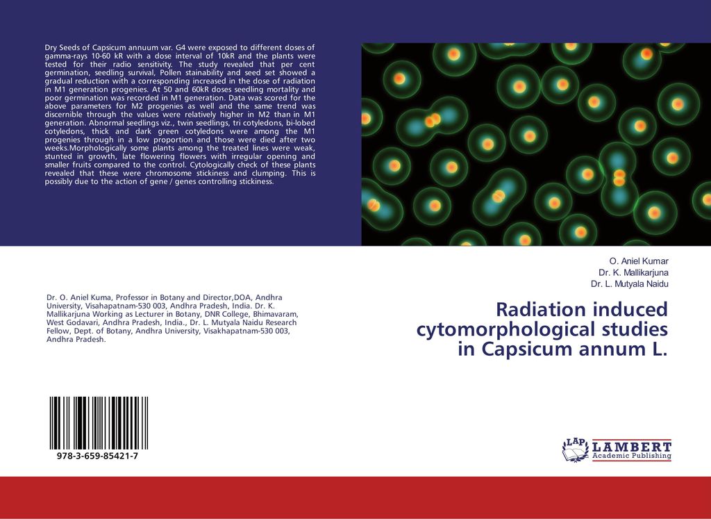 Radiation induced cytomorphological studies in Capsicum annum L.