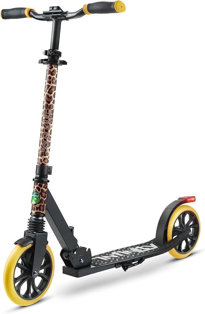 SereneLife Roller für Kinder & Erwachsene, Unisex-Tretroller, Cityroller, klappbar & höhenverstellbar, Big Wheel Scooter bis 120 kg belastbar, Ki...