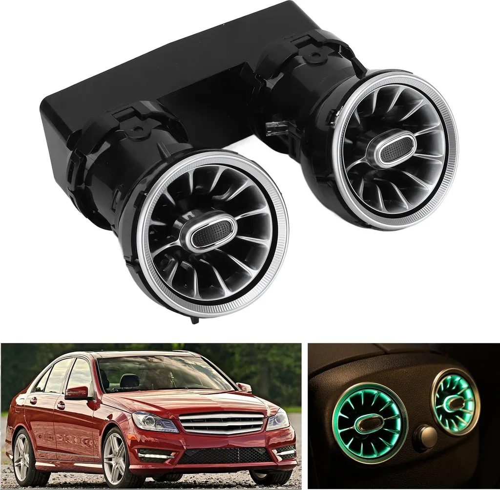 Upgrade Luci Turbina LED Posteriori Mercedes 3 Colori 2015-18