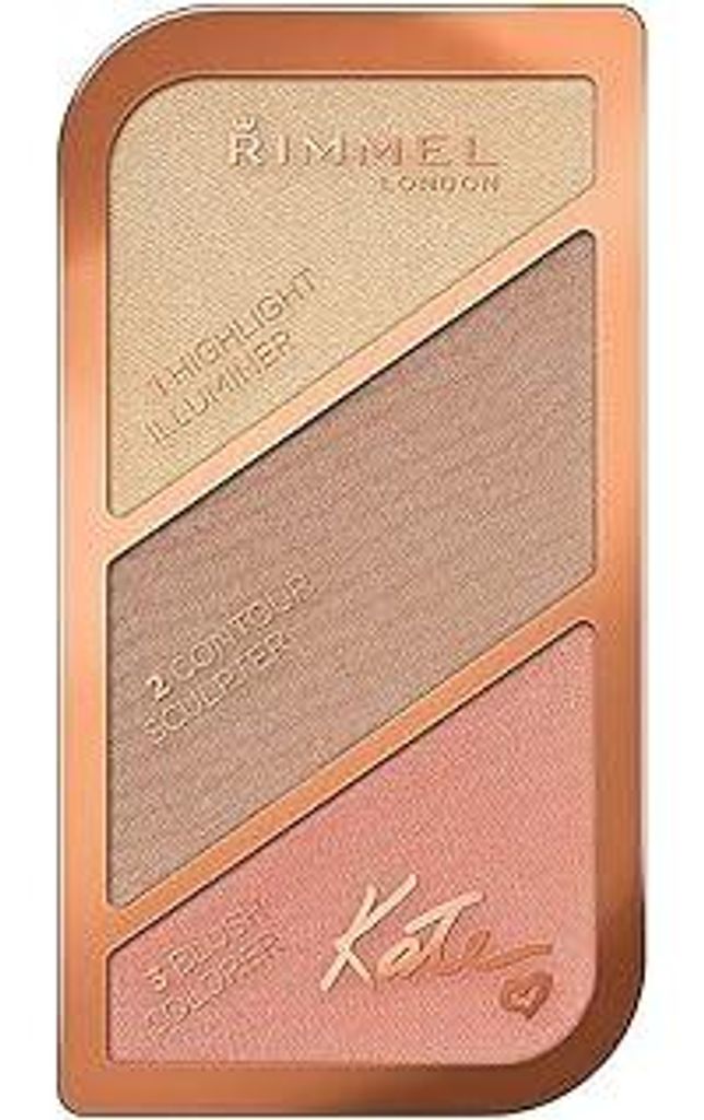 Rimmel Kate Makeup-Palette, (002 Coral Glow), 18.5 g