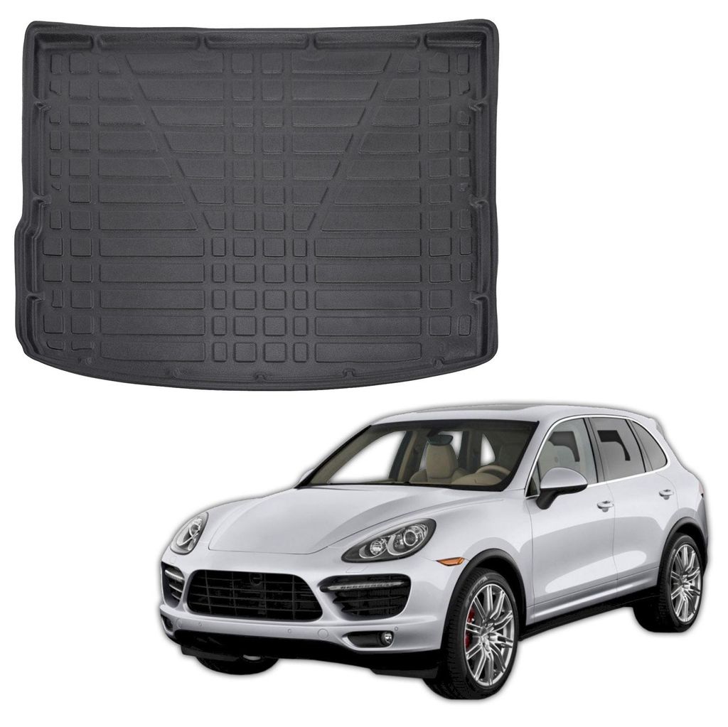 Tapis De Coffre Sur Mesure Pour Porsche Cayenne 2002-2018, Image du produit 