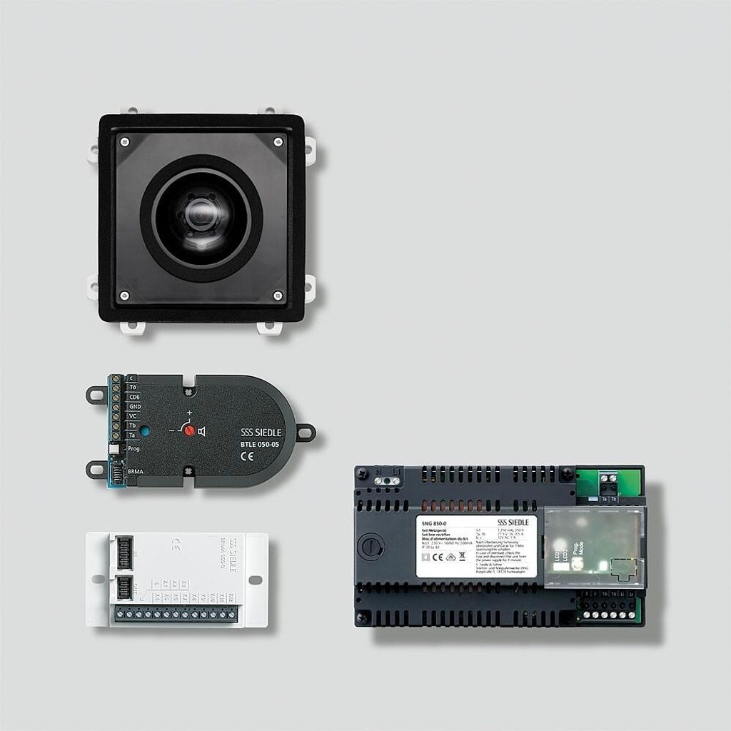 Siedle KIT EV 053-0 EB-Kit Video Basis f.Sprechfächer Türkonstrukt.210010298-00 (210010298-00)
