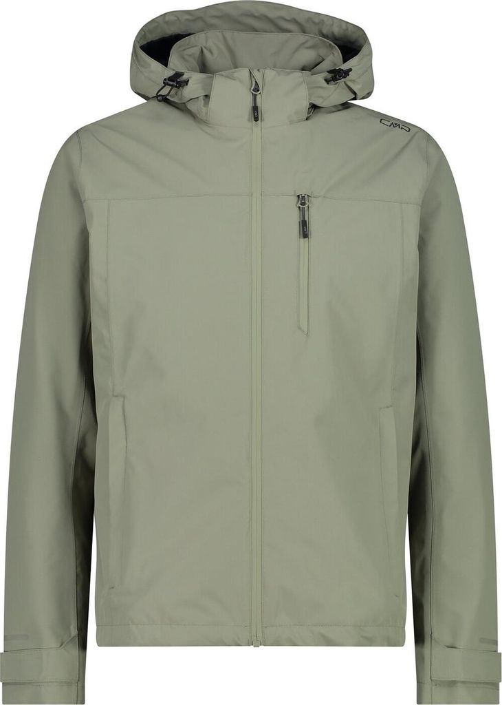Cmp Man Jacket Fix Hood Sage 56