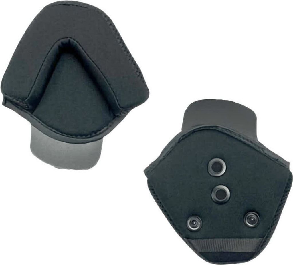 2 Kissen Schwarz Helm CGM 801 EBI Größe XXS