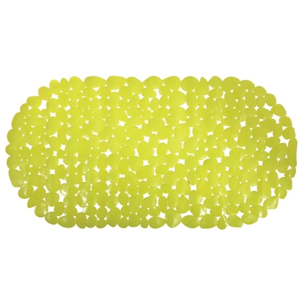 MSV Tappetino per doccia Tappetino per vasca Tappetino antiscivolo Tappetino per doccia 35x68 cm Pebble Green