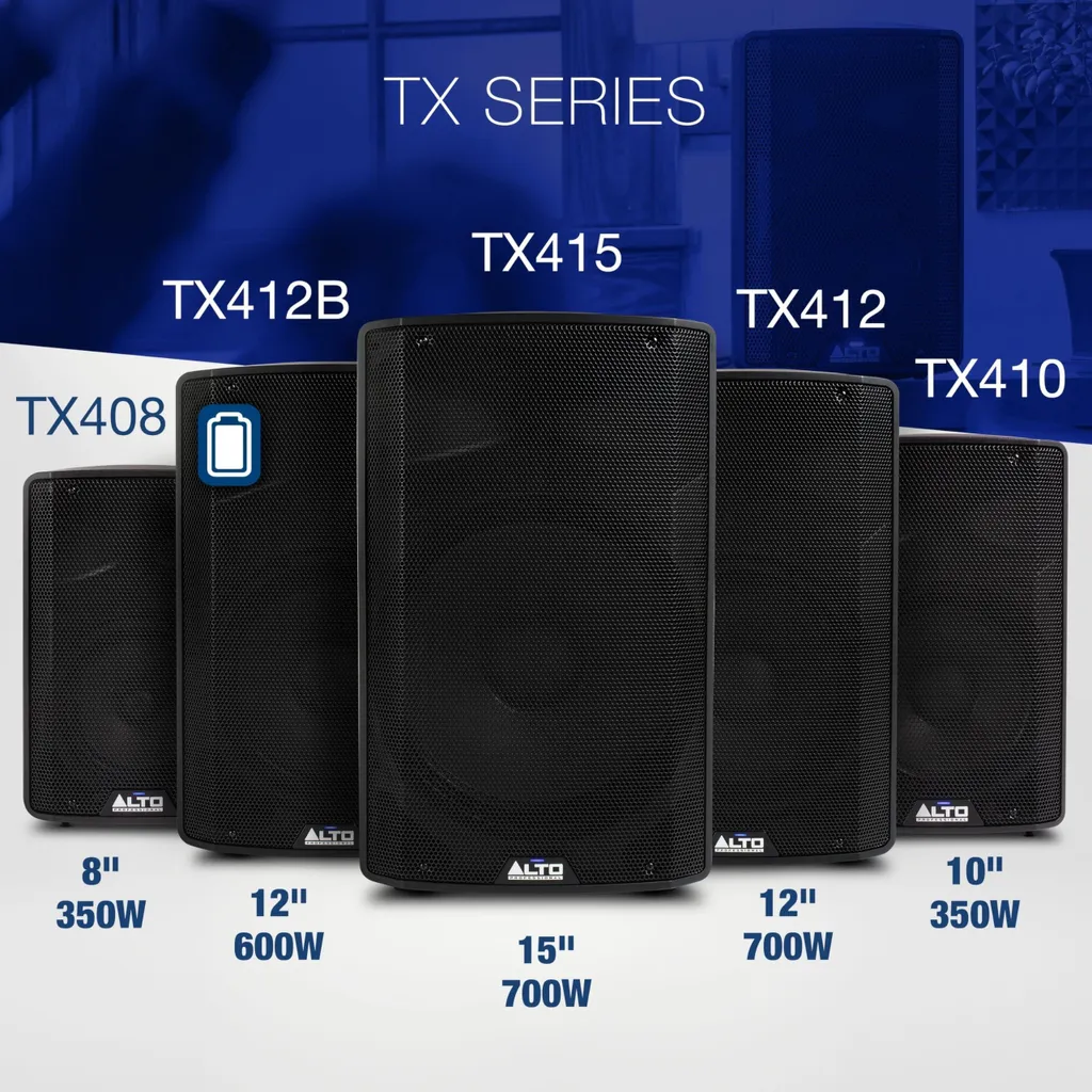 Enceinte Active Alto TX 412 Solution Audio Idéale pour DJ et Soirées - 5