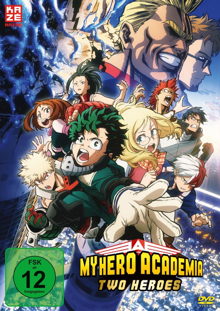My Hero Academia: Two Heroes (DVD) Min: /DD/WS - AV Vision - (DVD Video / Anime)