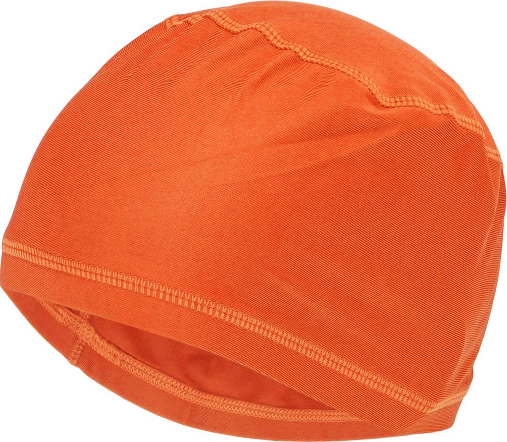 Fahrradmš¹tze Schwei?- Und Feuchtigkeitsableitend Atmungsaktiv Hartschalenunterlage Mesh-Stoff Orange 24x11cm 1 Stš¹ck