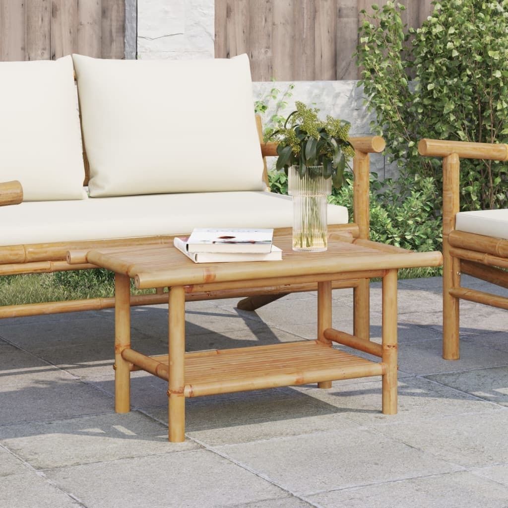 Möbel Wohnzimmertisch, Couchtisch 70x40x35 cm Bambus 2024 cloris1739