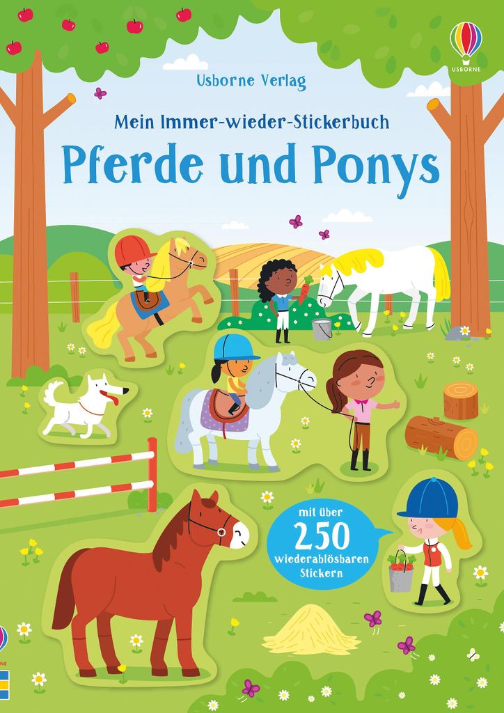 Mein Immer-wieder-Stickerbuch: Pferde und Ponys Produktbild 
