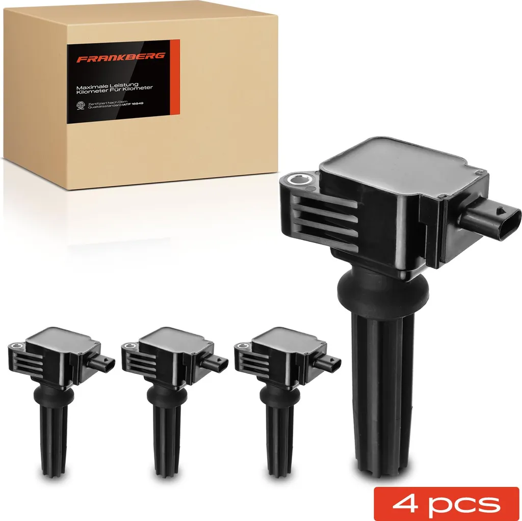 4x Bobine Accensione Frankberg Ford Focus III Mondeo IV 1.6/2.0L