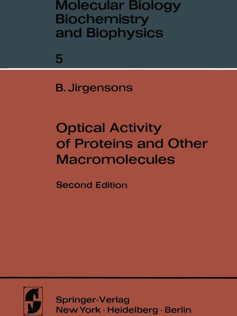 Optical Activity of Proteins and Other Macromolecules