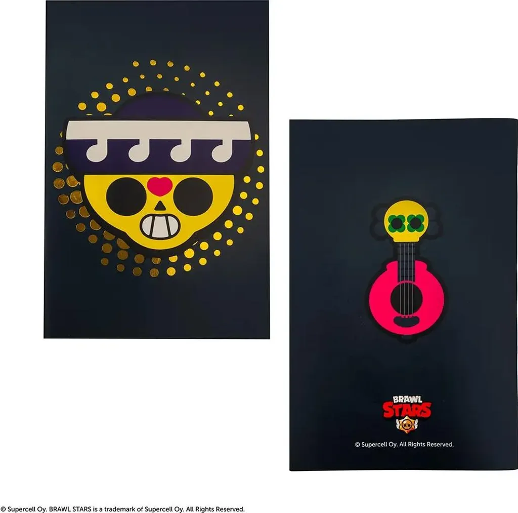 Carnet Brawl Stars Poco souple A5 résistant qui ne prend pas de place - 2