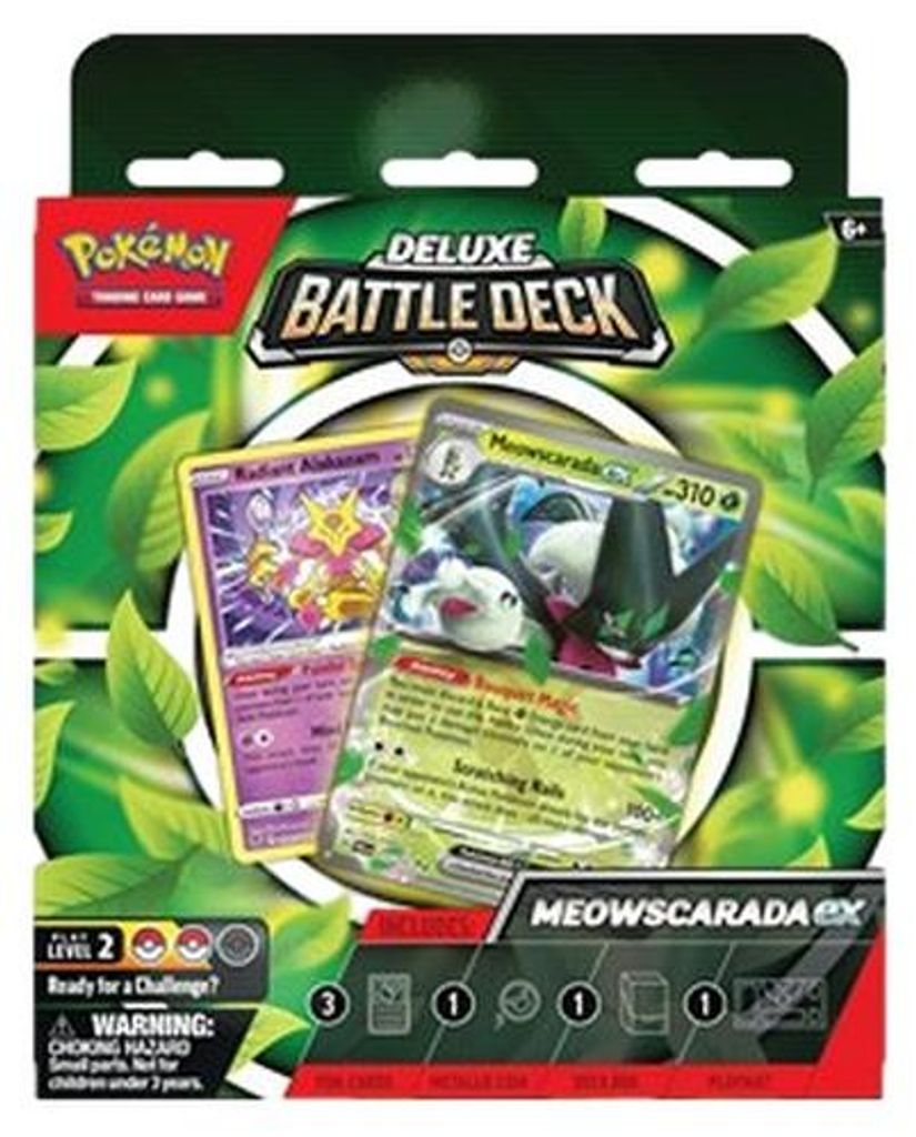 Pokemon Deluxe Battle Deck: Meowscarada ex Zdjęcie produktu 
