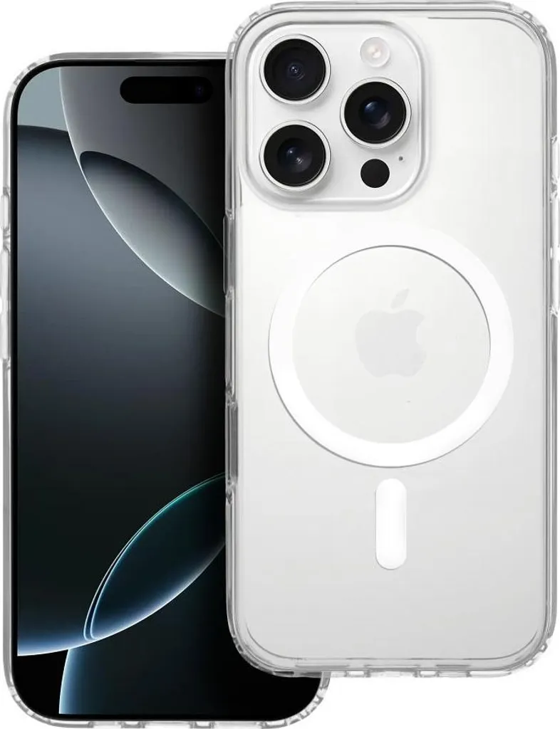 Custodia Clear Elite Mag Cover non ingiallente compatibile con MagSafe e pulsante di controllo della fotocamera adatta al banner IPHONE 16 PRO