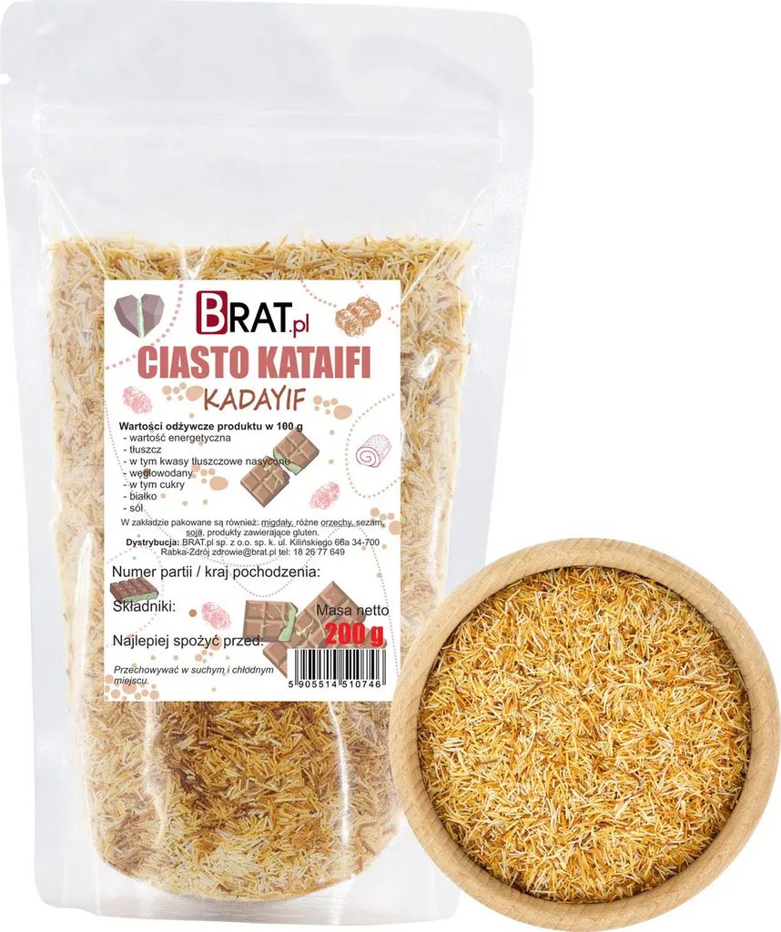 Ciasto Kataifi (Kadayif) 200g Image du produit 