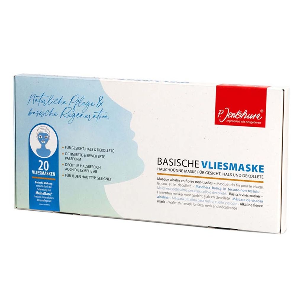 Basische Vliesmaske - 20 Masken Produktbild 