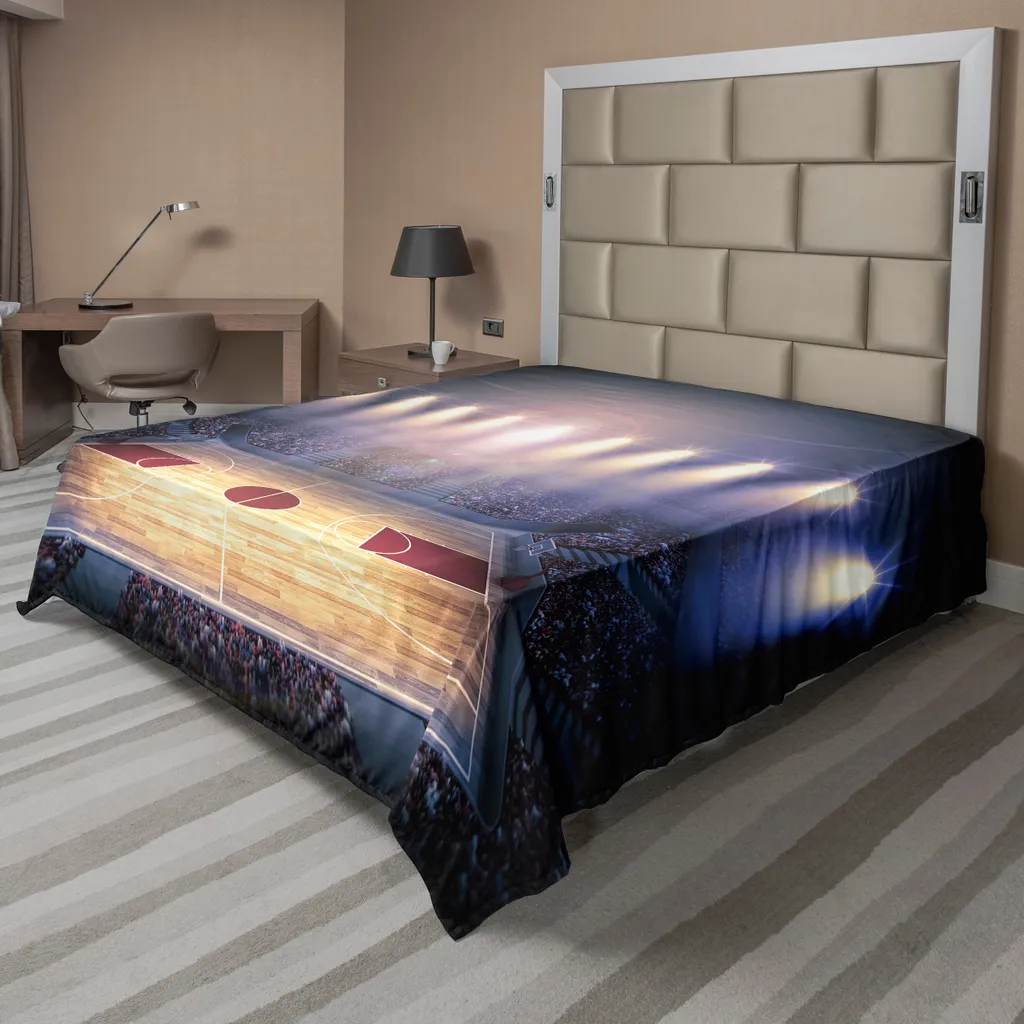 Drap de lit Basketball facile d'entretien pour un lit impeccable