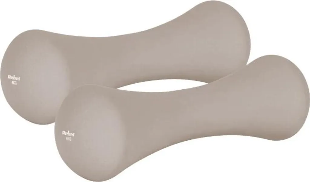 Haltères de musculation à domicile 2 x 4 kg, idéal pour gym et yoga