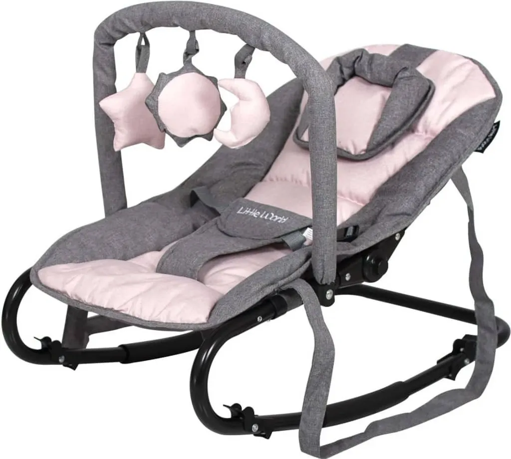 Transat Little World Starwing : Apaiser les pleurs de bébé gris rose