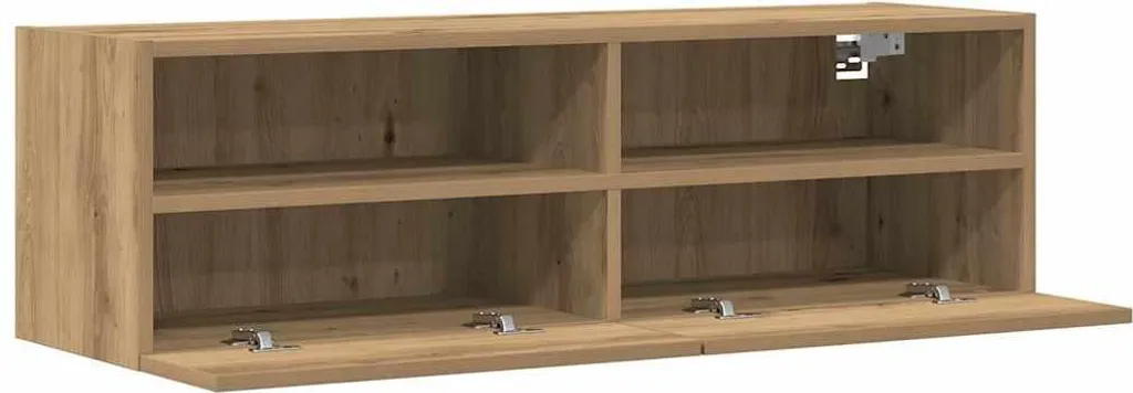 Maison Exclusive - Mobile TV 2 pezzi in rovere Artisan 100 x 30 x 30 cm - 6