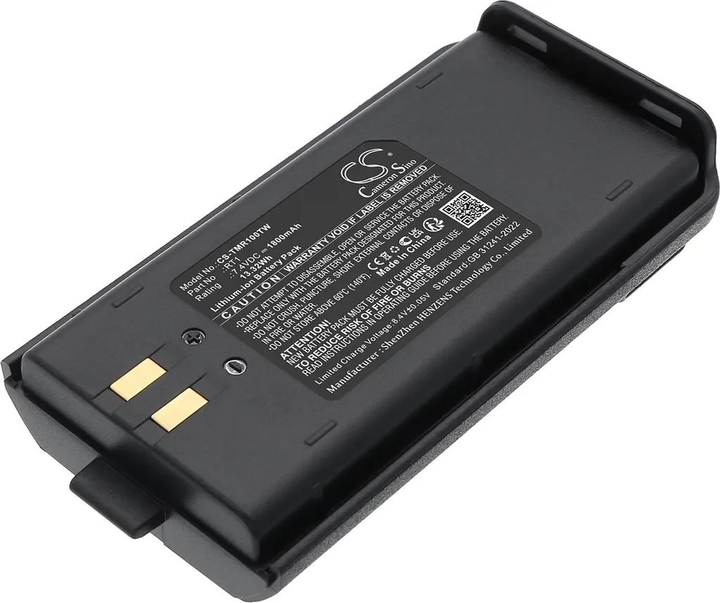 Batterie Rechargeable Retevis RT1 pour Usage Intensif et Professionnel