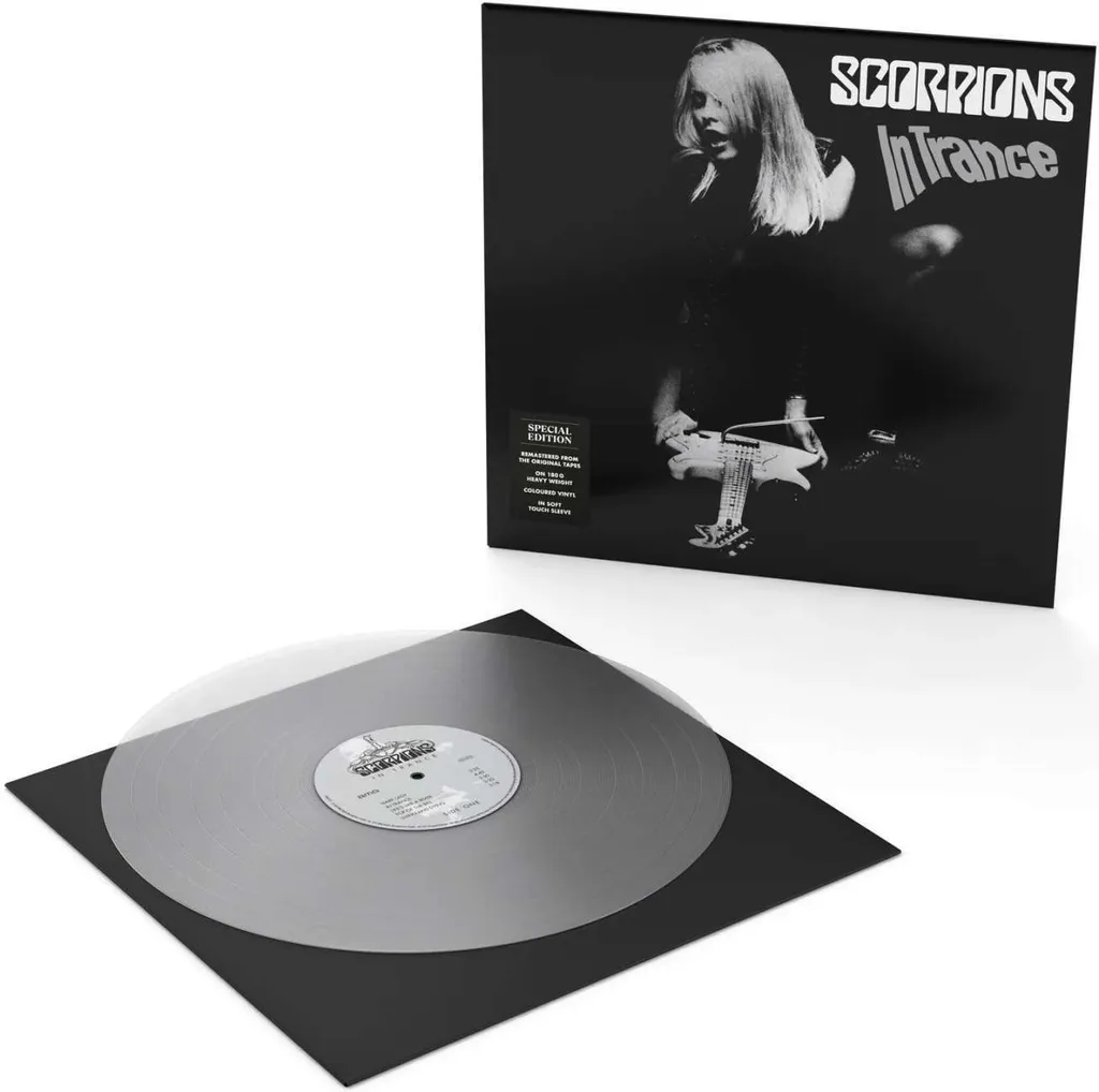 Vinyle Scorpions In Trance Remastered 180g Clear Vinyl Édition Limitée
