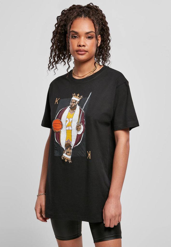Ladies King James LA Tee black XS