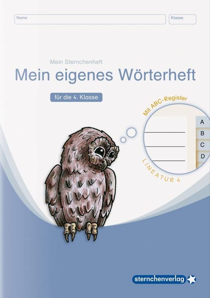 Mein eigenes Wörterheft für die 4. Klasse