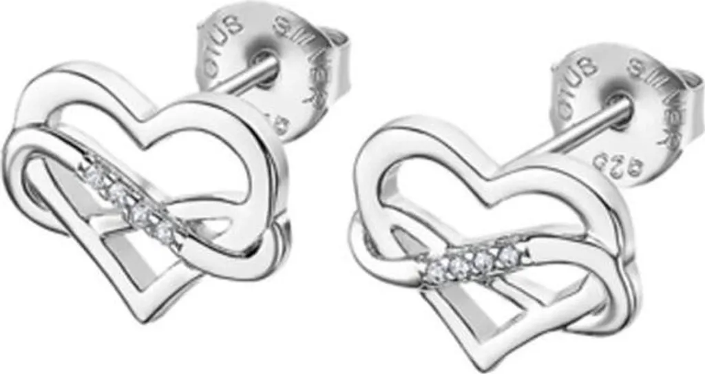 Orecchini Cuore Infinito Lotus Silver LP3307-4/1 | Argento 925 Moments