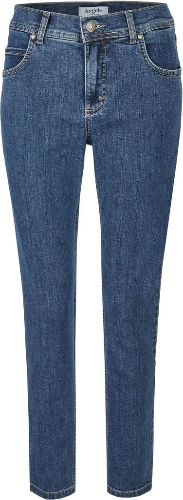 Angels - Damen 5-Pocket Hose, Ornella (346680007), Größe:42, Farbe:mid blue (33)