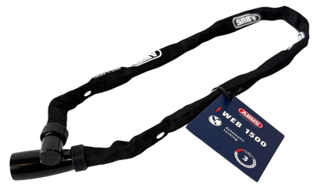 ABUS Kettenschloss 1500 Web – Fahrradschloss aus Produktbild 
