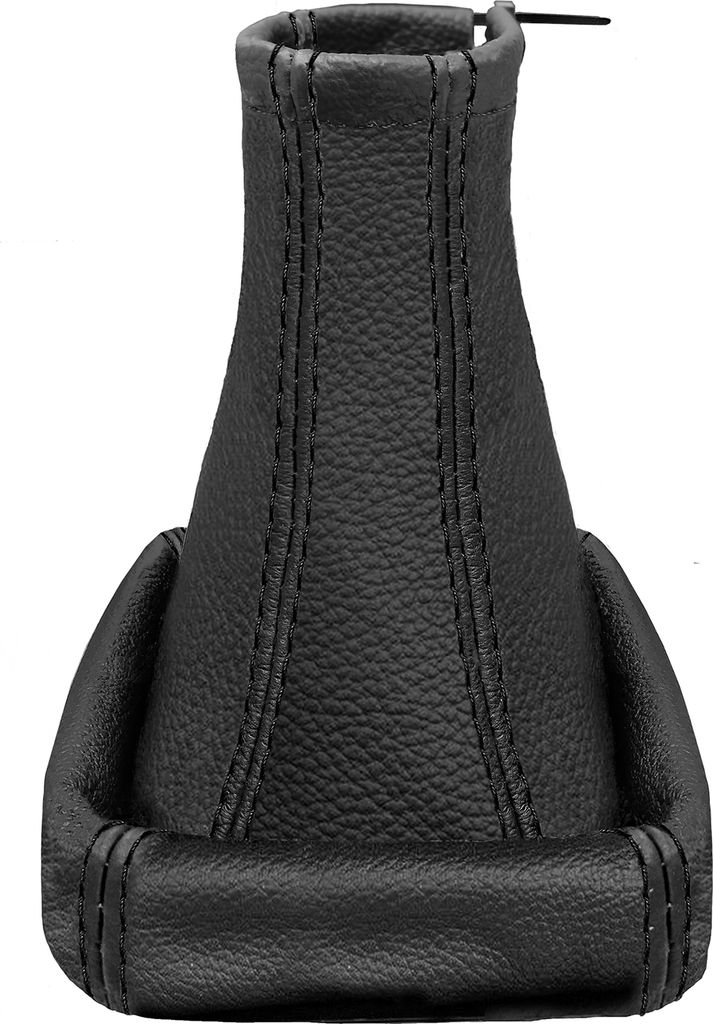 Schaltsack Schaltmanschette für Opel Astra G 100% echt Leder schwarz