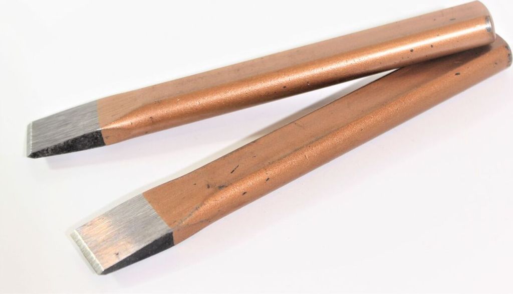 2x RENNSTEIG Maurermeißel Flachmeißel C.V....