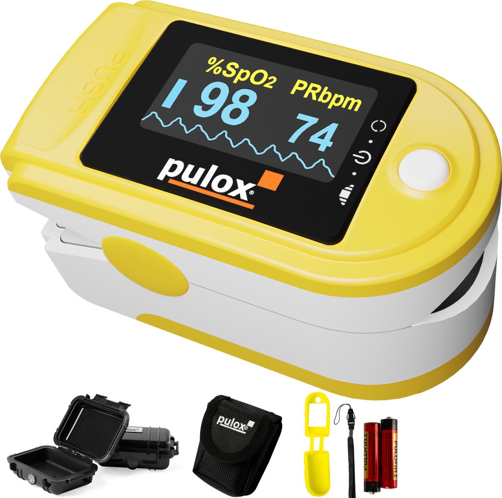 Pulox Po-200 Pulsoximeter gelb 1 St Produktbild 