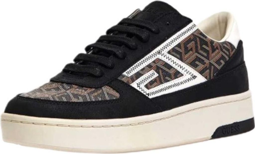 GUESS Herren Sneakers Silea Braun EU 45 - Stilvolle und Bequeme Schuhe