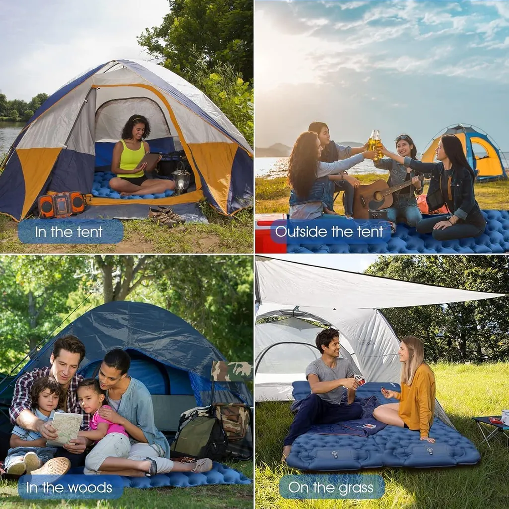 Matelas de camping HiiPeak autogonflant : le confort pour bivouac