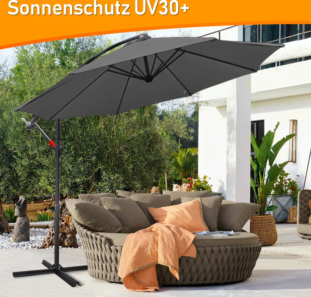 Lineaeffe Ombrello in Nylon 2 220 cm Ombrello di Pesca Tenda Riparo