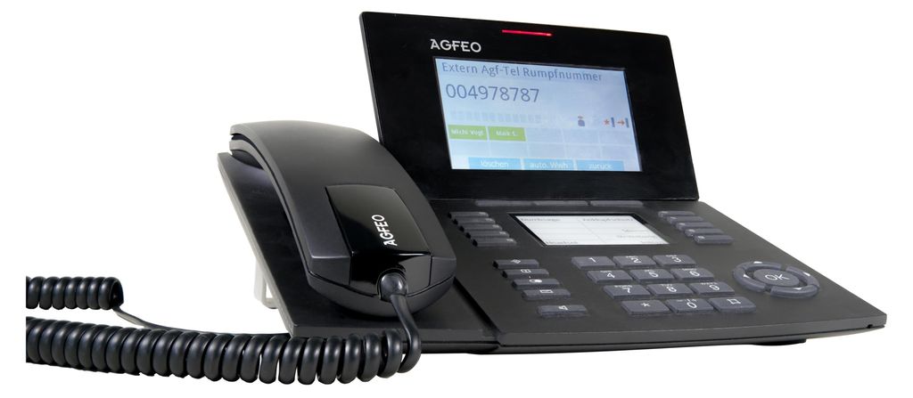 Agfeo ST 56 IP SENSORfon schwarz