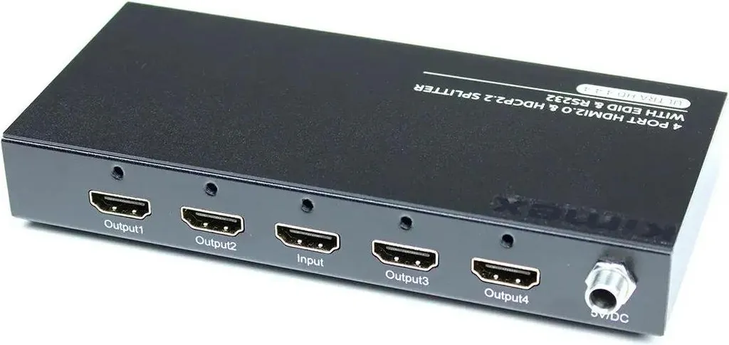 Répartiteur HDMI 4K : Fini les écrans noirs avec Gestion EDID 1x4 - 2
