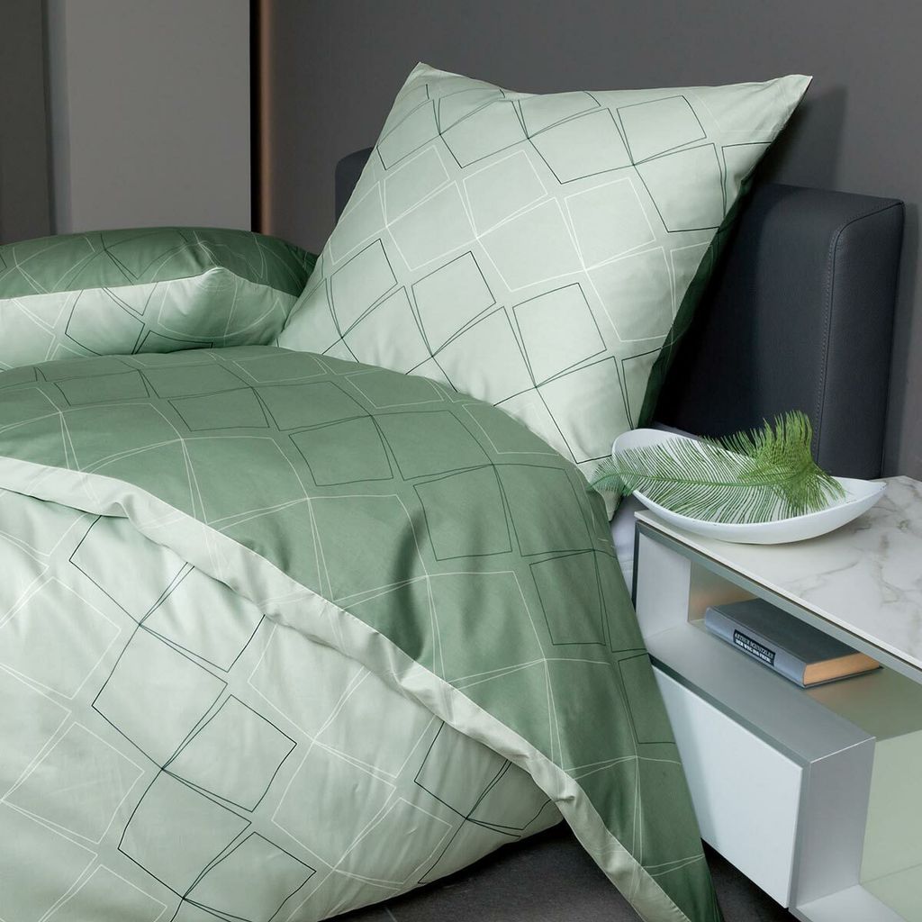 Janine Mako-Satin Bettwäsche J.D. 87053-06 240x220 cm + 2x Produktbild 